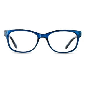 Adult Blue Light Square Glasses, Blue