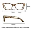 Unisex Blue Light Glasses, Plastic Lens, Cream Tortoise Color - Image 3