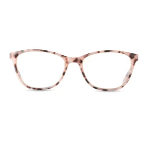 Women's Blair Bluelight Reading Glasses with Case, Blush Tortoise