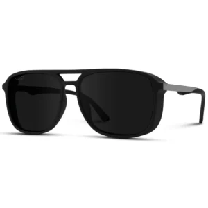 Modern Square Polarized Aviator Sunglasses for Men