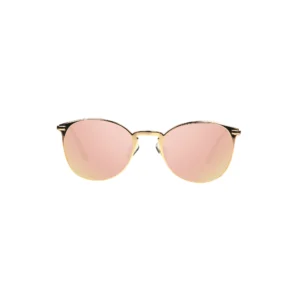 Women's Round Rose Gold Adult Sunglasses